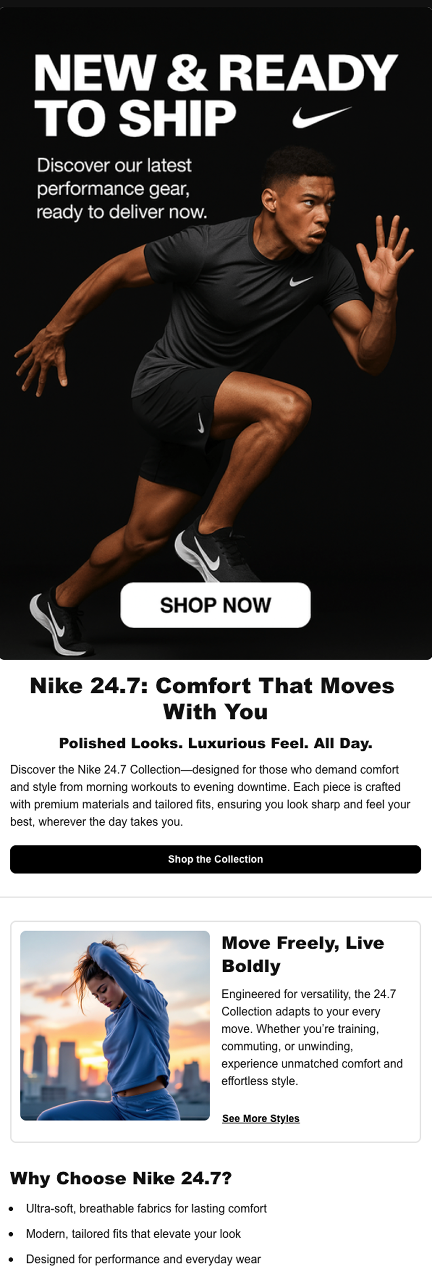 Email template
